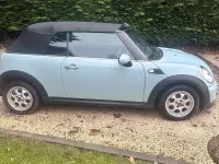 Used Mini Cooper D Cabriolet 112 HP (82 kW) 2013 Blue Cabriolet