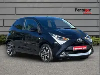 Used Toyota Aygo X-plore 69 HP (50 kW) 2018 Black Hatchback