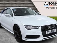 Used Audi A7 Black Edition 2016 White Hatchback