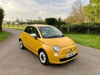 Used Fiat 500 85 HP (62 kW) 2013 Yellow Hatchback