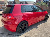 Begagnad VW Golf V GTI 2007 Röd Halvkombi