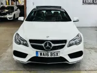 Used Mercedes E220 AMG line 2016 White Coupe