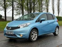 Używany Nissan Note S 98 KM (72 kW) 2014 Niebieski Minivan