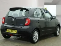 Used Nissan Micra Acenta 80 HP (58 kW) 2014 Black Hatchback