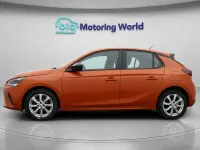 Second-hand Vauxhall Corsa Design Edition 75 CP (55 kW) 2022 Portocaliu Hatchback