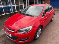 Used Vauxhall Astra SRi 2014 Red Hatchback