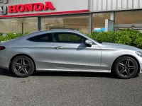 Used Mercedes C200 AMG line 2018 Silver Coupe
