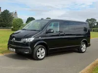 Used VW T6.1 Highline 150 HP (110 kW) 2023 Black Van