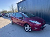 Used Ford Fiesta Zetec 2010 Red Hatchback