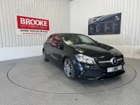Used Mercedes A160 AMG line 2018 Black Hatchback