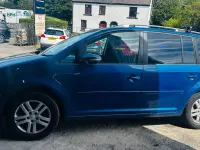 Used VW Touran SE 105 HP (77 kW) 2009 Blue MPV