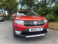 Used Dacia Sandero Lauréate 90 HP (66 kW) 2015 Red Hatchback
