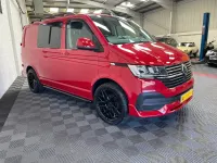 Used VW Transporter 150 HP (110 kW) 2021 Red Van