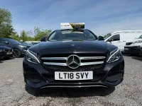 Used Mercedes C350e 2018 Black Estate