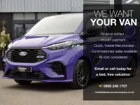 Used Ford Transit Custom 232 HP (170 kW) 2025 Mauve/purple Van