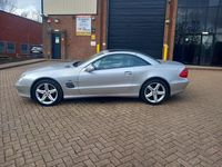 Used Mercedes SL500 306 HP (225 kW) 2003 Silver Cabriolet