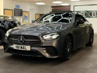 Used Mercedes E300 AMG line 2021 Grey Coupe