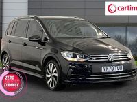 Used VW Touran R-line 150 HP (110 kW) 2020 Black MPV