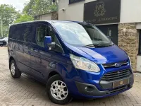 Used Ford Transit Custom Limited 125 HP (91 kW) 2014 Blue Van