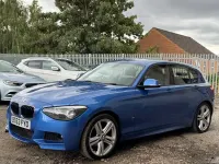 Used BMW 116 M Sport 114 HP (83 kW) 2013 Blue Hatchback
