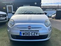 Used Fiat 500 Pop 69 HP (50 kW) 2010 Silver Hatchback