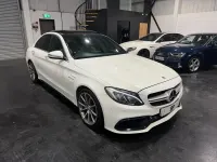 Used Mercedes C63 AMG Premium 2016 White Sedan