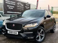 Used Jaguar F-Pace R-Sport 2018 Black SUV