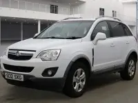 Used Vauxhall Antara 163 HP (119 kW) 2012 White SUV