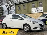Used Vauxhall Corsa 95 HP (69 kW) 2017 White Hatchback