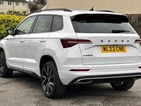 Used Skoda Karoq SportLine 150 HP (110 kW) 2023 Moon white metallic SUV