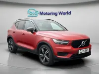 Used Volvo XC40 R-Design 163 HP (119 kW) 2021 Red SUV