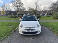Used Fiat 500 Lounge 69 HP (50 kW) 2016 White Hatchback