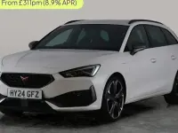 Used Cupra Leon VZ2 245 HP (180 kW) 2023 White Estate
