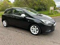 Usado Vauxhall Corsa 2015 Preto Citadino