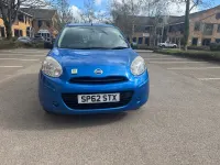 Used Nissan Micra Visia 98 HP (72 kW) 2012 Blue Hatchback