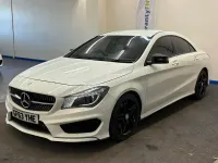 Used Mercedes CLA220 AMG 2014 White Sedan