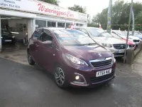 Used Peugeot 108 Allure 82 HP (60 kW) 2016 Mauve/purple Hatchback