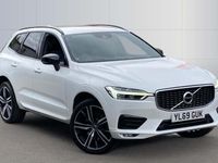 Begagnad Volvo XC60 R-Design Pro 250 HK (183 kW) 2019 Vit SUV