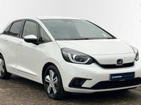 Used Honda Jazz Hybrid 109 HP (80 kW) 2021 Special solid  platinum white Hatchback