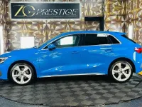 Used Audi A3 Sportback e-tron S-Line 204 HP (150 kW) 2022 Blue Hatchback
