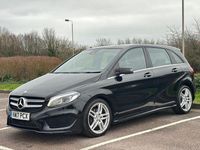 Used Mercedes B200 AMG line 136 HP (100 kW) 2017 Black MPV