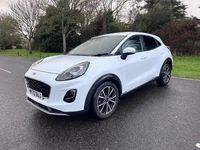 Used Ford Puma Titanium 125 HP (91 kW) 2020 White Hatchback