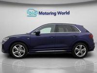 Begagnad Audi Q3 S-Line 150 HK (110 kW) 2021 Blå SUV