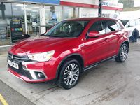 Used Mitsubishi ASX 117 HP (86 kW) 2019 Red metallic SUV