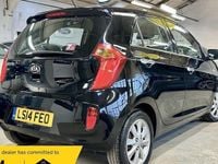 Used Kia Picanto 69 HP (50 kW) 2014 Black Hatchback
