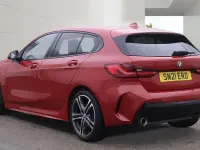 Used BMW 118 M Sport 136 HP (100 kW) 2021 Red Hatchback