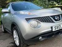 Used Nissan Juke Tekna 2013 Silver SUV