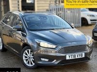 Used Ford Focus Titanium 120 HP (88 kW) 2017 Grey Estate