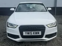 Used Audi A4 S-Line 150 HP (110 kW) 2015 White Sedan