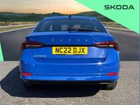 Used Skoda Octavia SE 110 HP (80 kW) 2022 Blue Hatchback
